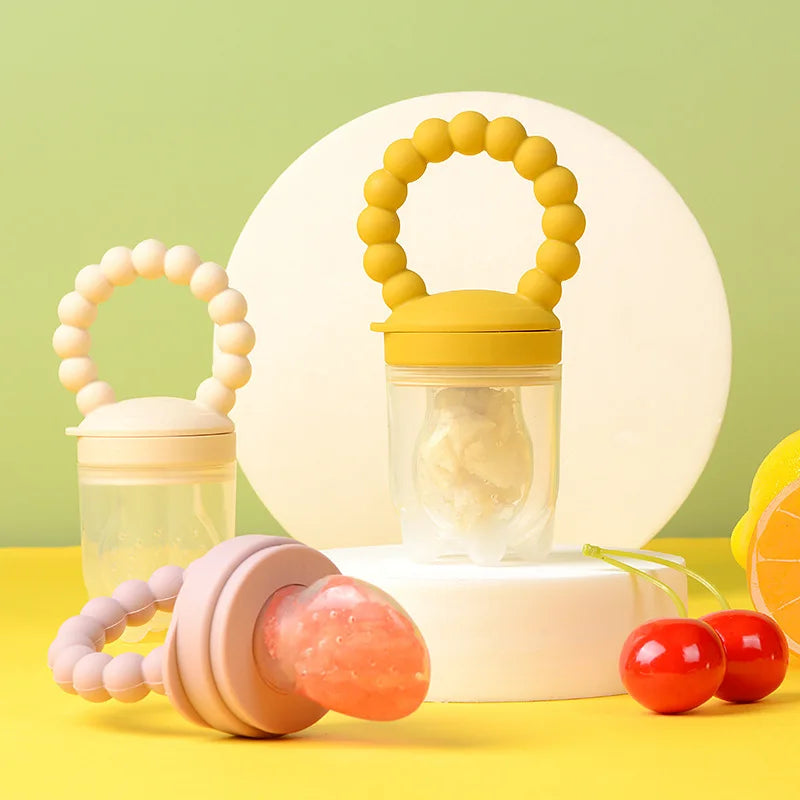 Baby Pacifier Fruit Feeder Baby Silicone Mesh