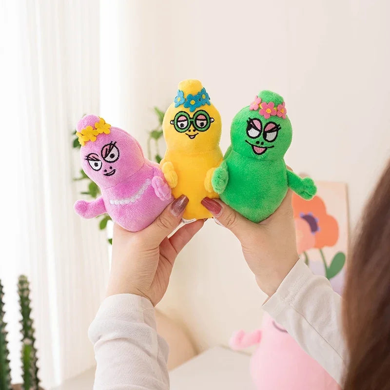 Cartoon Barbapapa Plush Toys Soft Stuffed Dolls For Baby Kids Comfort Soft Gift Toys Home Decora Girls Children Birthday Gifts