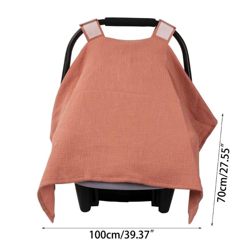 Mosquito Cover Canopy-Cover Baby Car Seats Cover Cradle Sun-Protective Cover for Bassinets Carrycots Outdoor Travel Gear