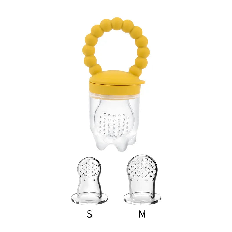 Baby Pacifier Fruit Feeder Baby Silicone Mesh