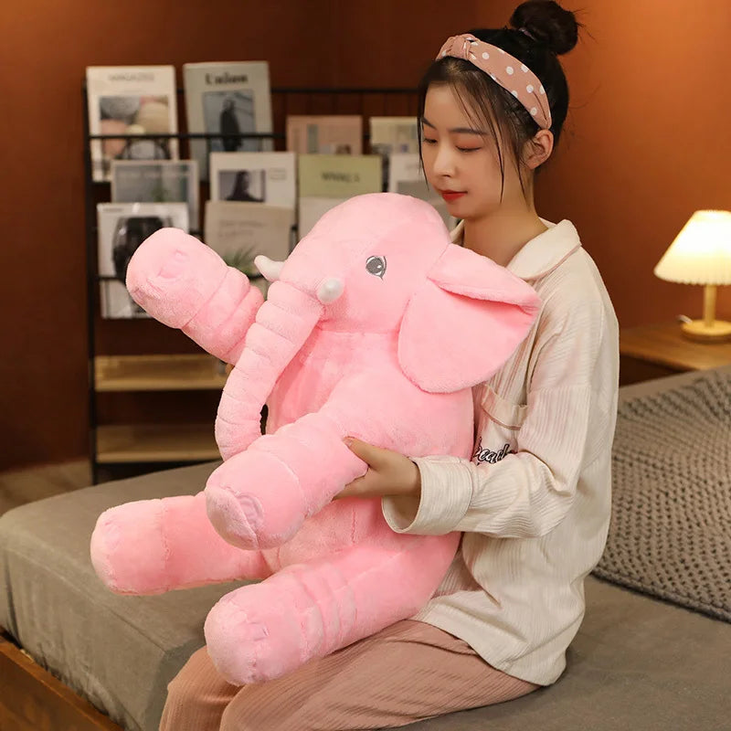 Kids Toy 40-60cm Soft Elephant Plush Large Elephant Toys Stuffed Animals Plush Toys Baby Plush Pillow Infant Toys Kawaii Gift