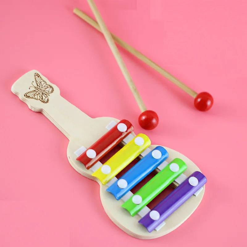 Toddler Musical Instruments Wooden Percussion Instruments Educational Preschool Toy for Kids Baby Instrument Musical Toys