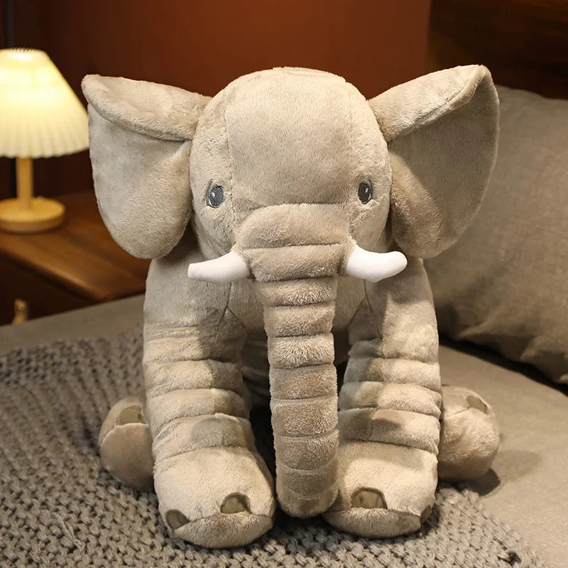 Kids Toy 40-60cm Soft Elephant Plush Large Elephant Toys Stuffed Animals Plush Toys Baby Plush Pillow Infant Toys Kawaii Gift